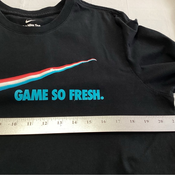 Nike “Game So Fresh” Basketball Long Sleeve T-Shirt – Men’s Large - Picture 4 of 7